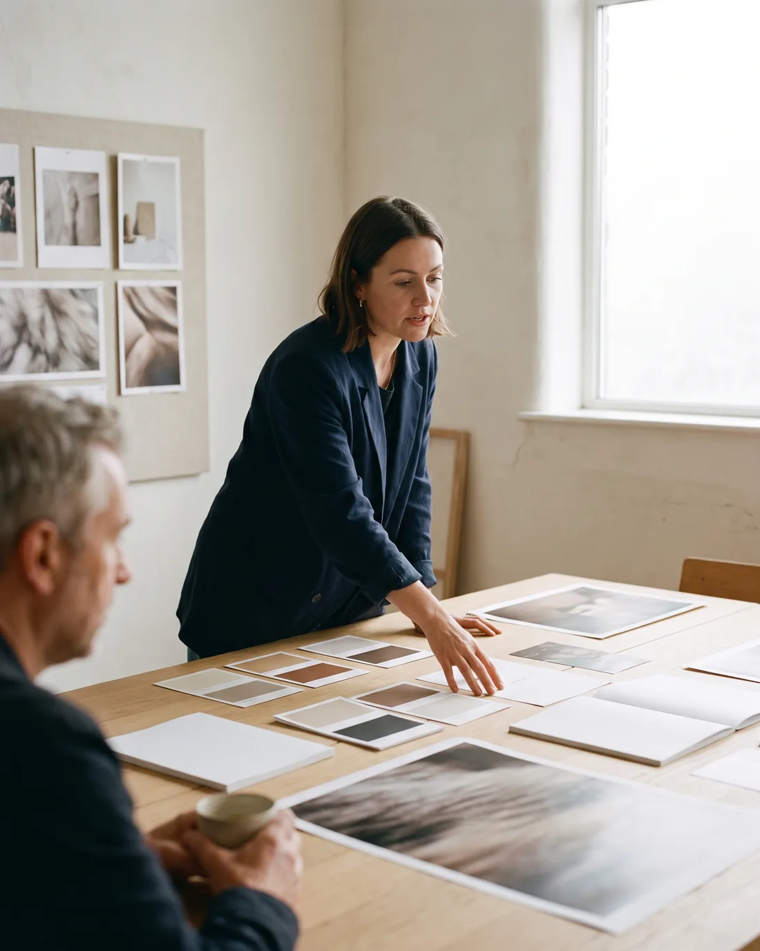 A fractional CMO at work in a Chicago business setting