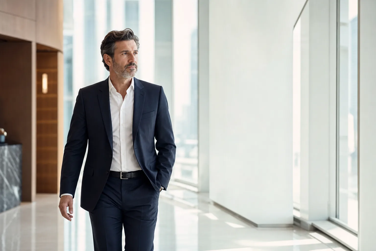 A fractional COO at work in a Chicago business setting